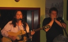 Denice and Ron Woestenburg on harmonica at Chalet Ockenburgh
